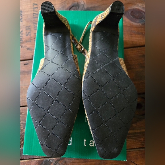 David Tate Sling Back NWT - Picture 4 of 5